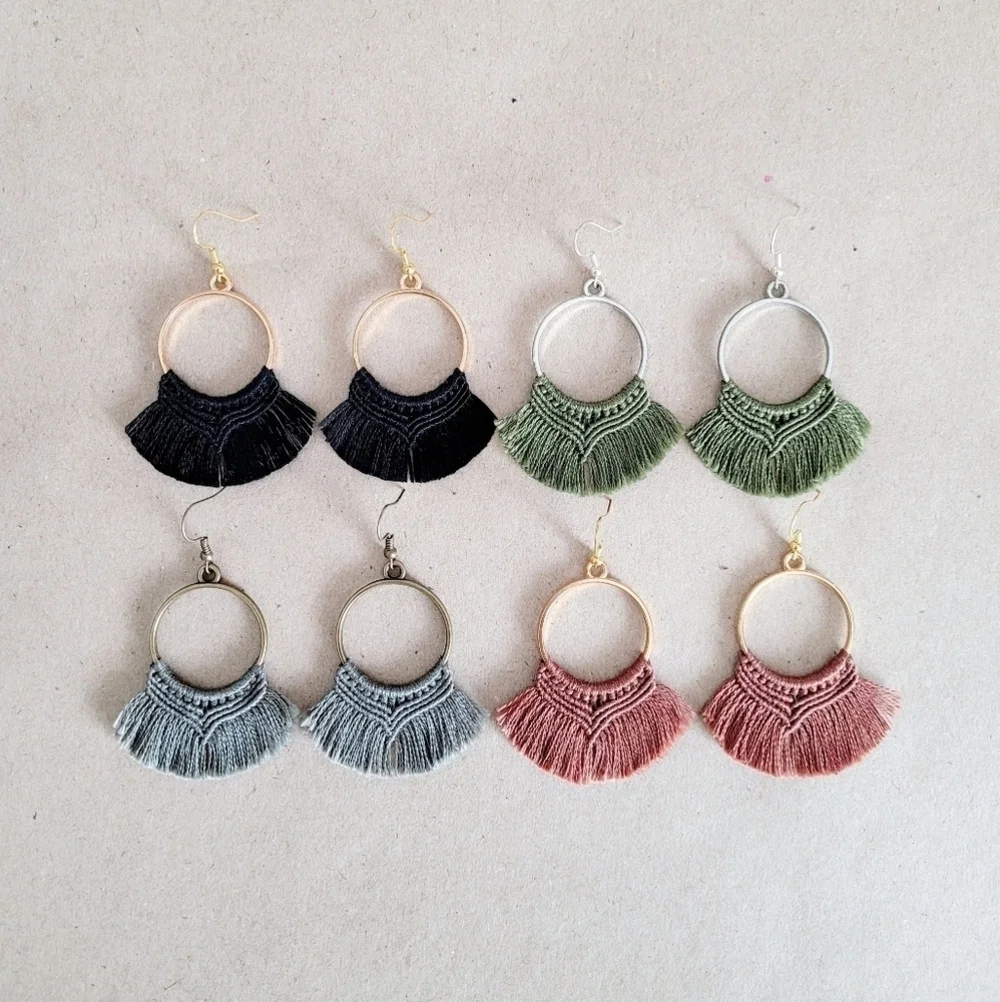 catcher and cord boho fringe